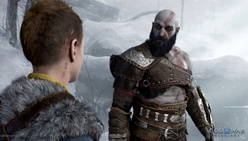 God of War Ragnarok Kratos and Atreus