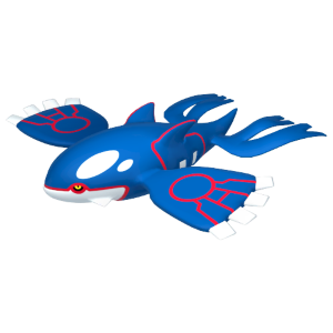 Kyogre from Pokemon Home.