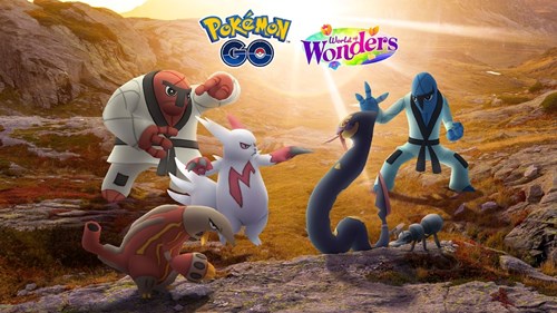 Key art for Rivals Week in Pokemon GO