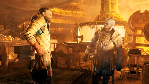 Brok and Sindri in God of War