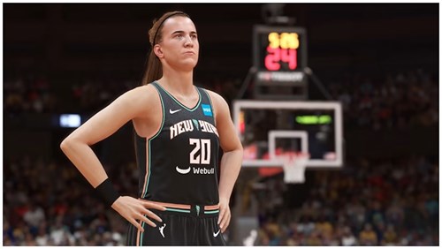 a WNBA player in 2K24