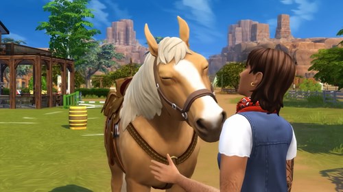 The Sims 4 Horse Ranch trailer screenshot