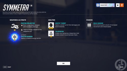 Symmetra Overwatch 2 Abilities