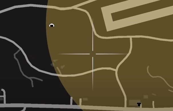 a map of the GTA Online Treasure Hunt location 11