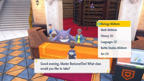 The classes you can use the Pokemon Scarlet & Violet class answers in