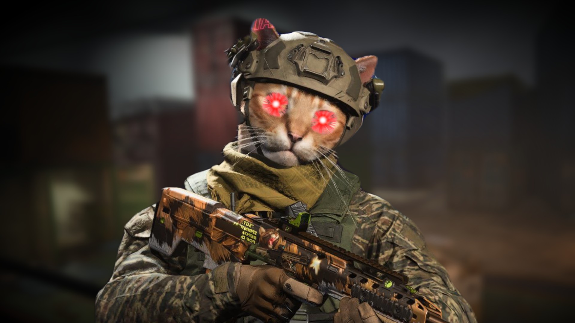 MW2のレーザー猫は、Mil-SIM CODファンを腹を立てています