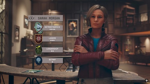 Sarah Morgan Stats in game