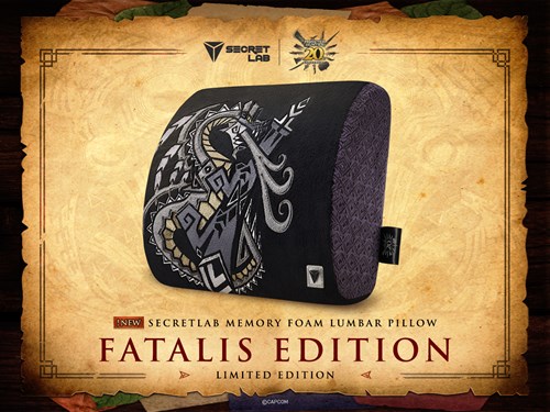 Fatalis Edition Secretlab Memory Foam pillow