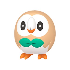 Rowlet in Pokemon GO