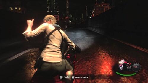 Resident Evil 6 motorcycle chase