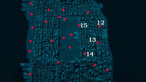 Map of Upper East Side locations