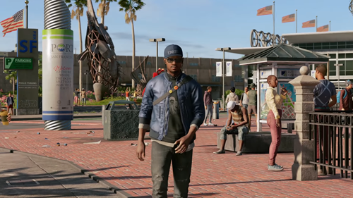 Marcus walking in Watch Dogs 2