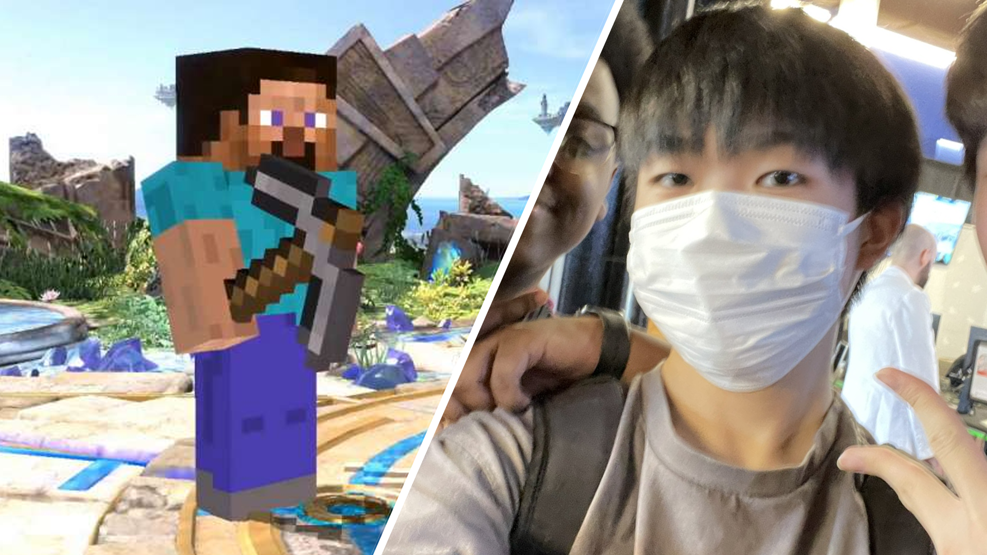 15歳のSmash Prodigyは、Minecraft Steveをめぐる大騒ぎを引き起こします