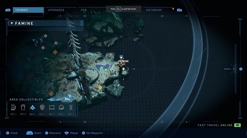 Halo Infinite skull locations: Famine Skull