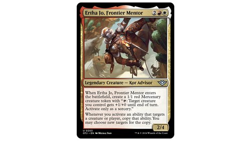 Ertha Jo, Frontier Mentor MTG card