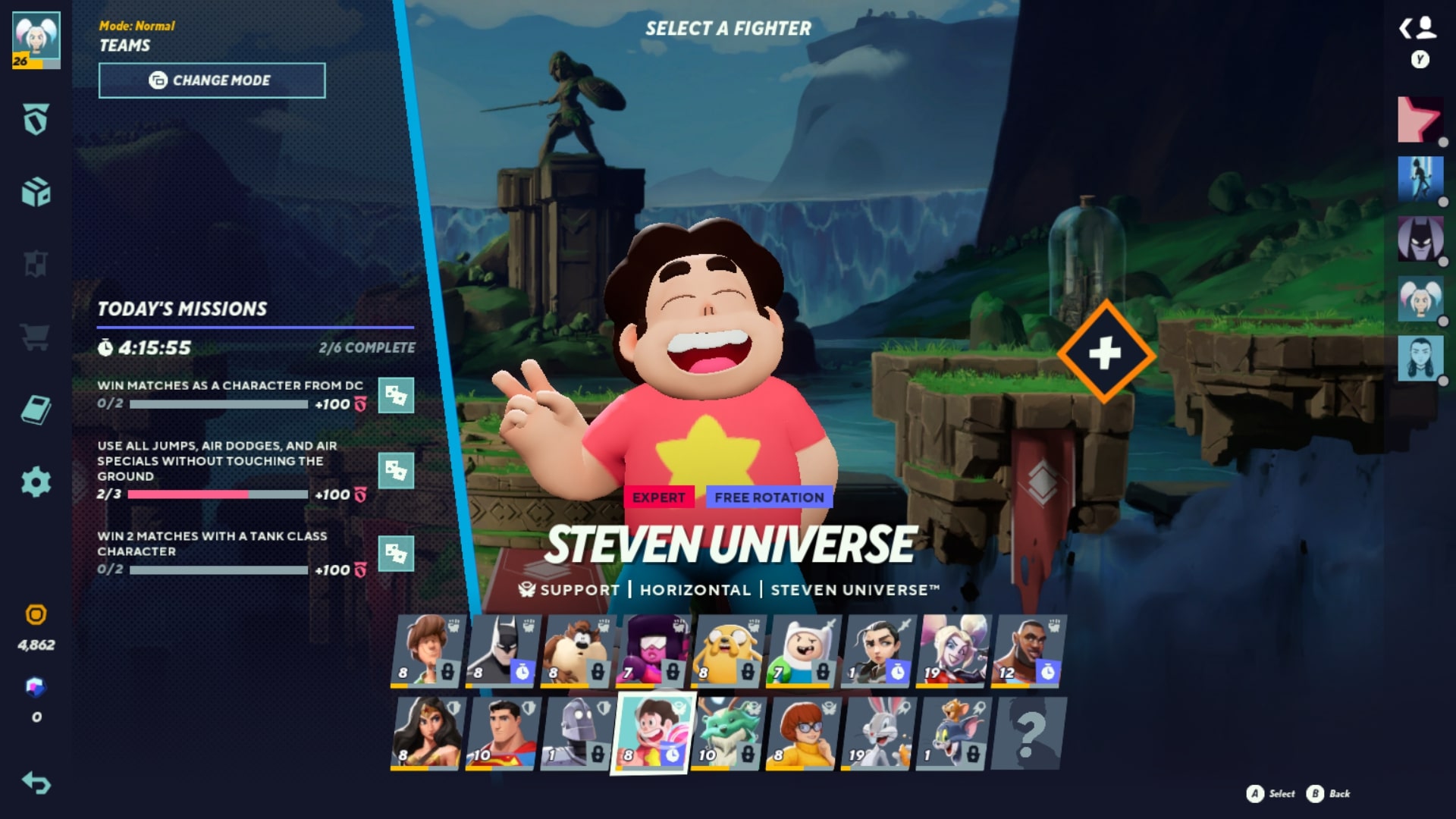 Multiversus Steven Universe Combos、Perks＆Specials