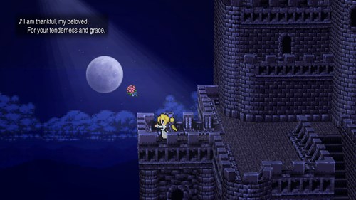 Image of the opera scene in Final Fantasy VI