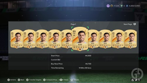 EA FC 24 Rodri transfer market