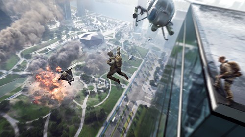 Battlefield 2042 parachute