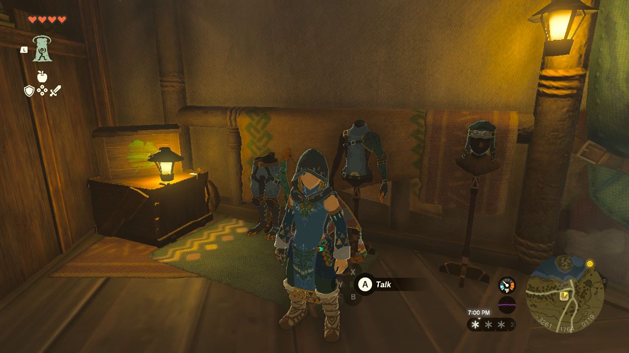 Link wearing the Froggy armour in Zelda: Tears of the Kingdom