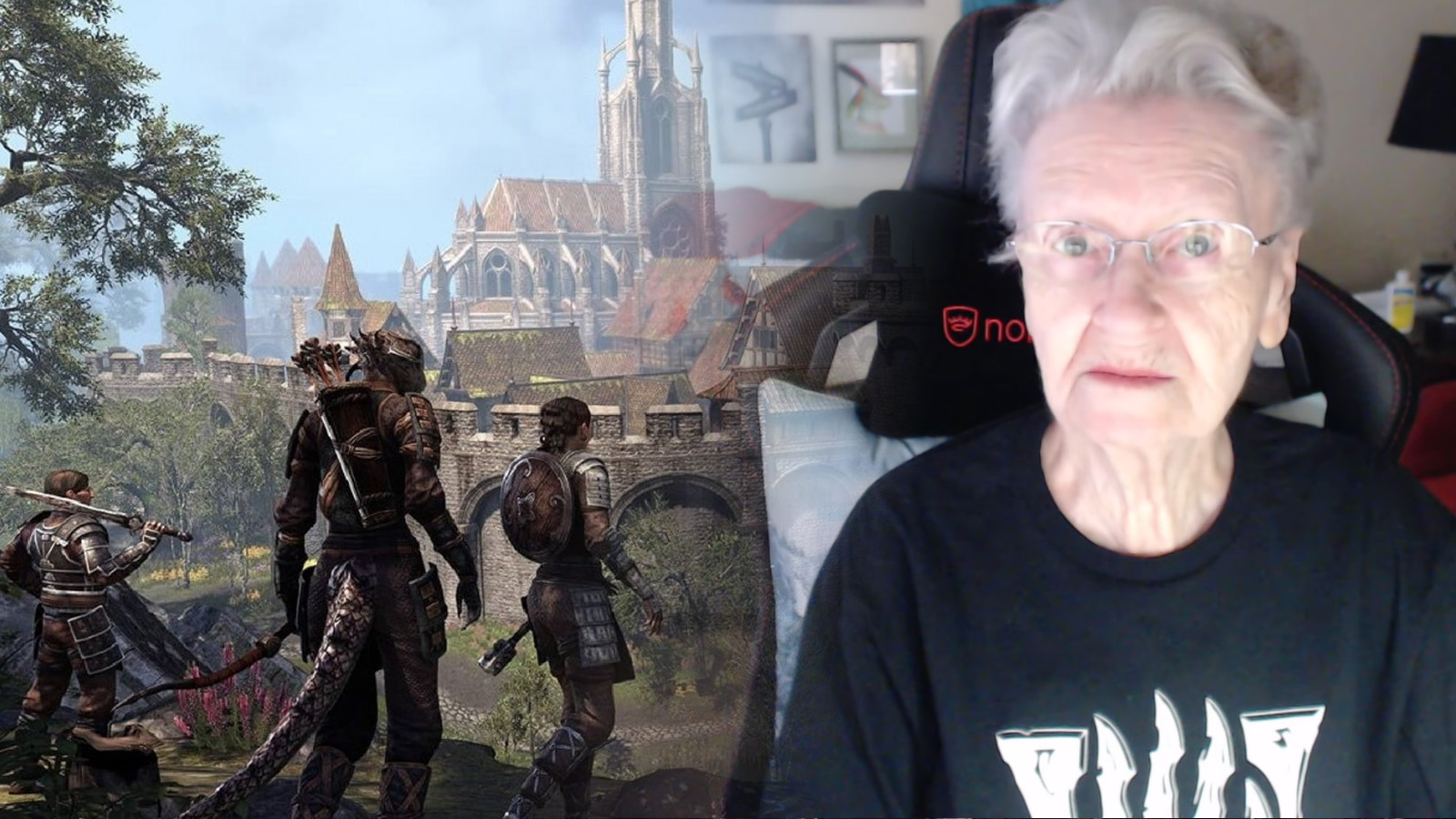 Skyrim GrandmaはBethesdaに「急いで」と長老の巻物を作るように言います6