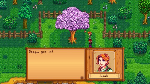 Stardew Valley Leah：贈り物、スケジュール、ハートイベント