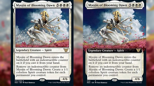 Myojin of the Blooming Dawn in Magic the Gathering