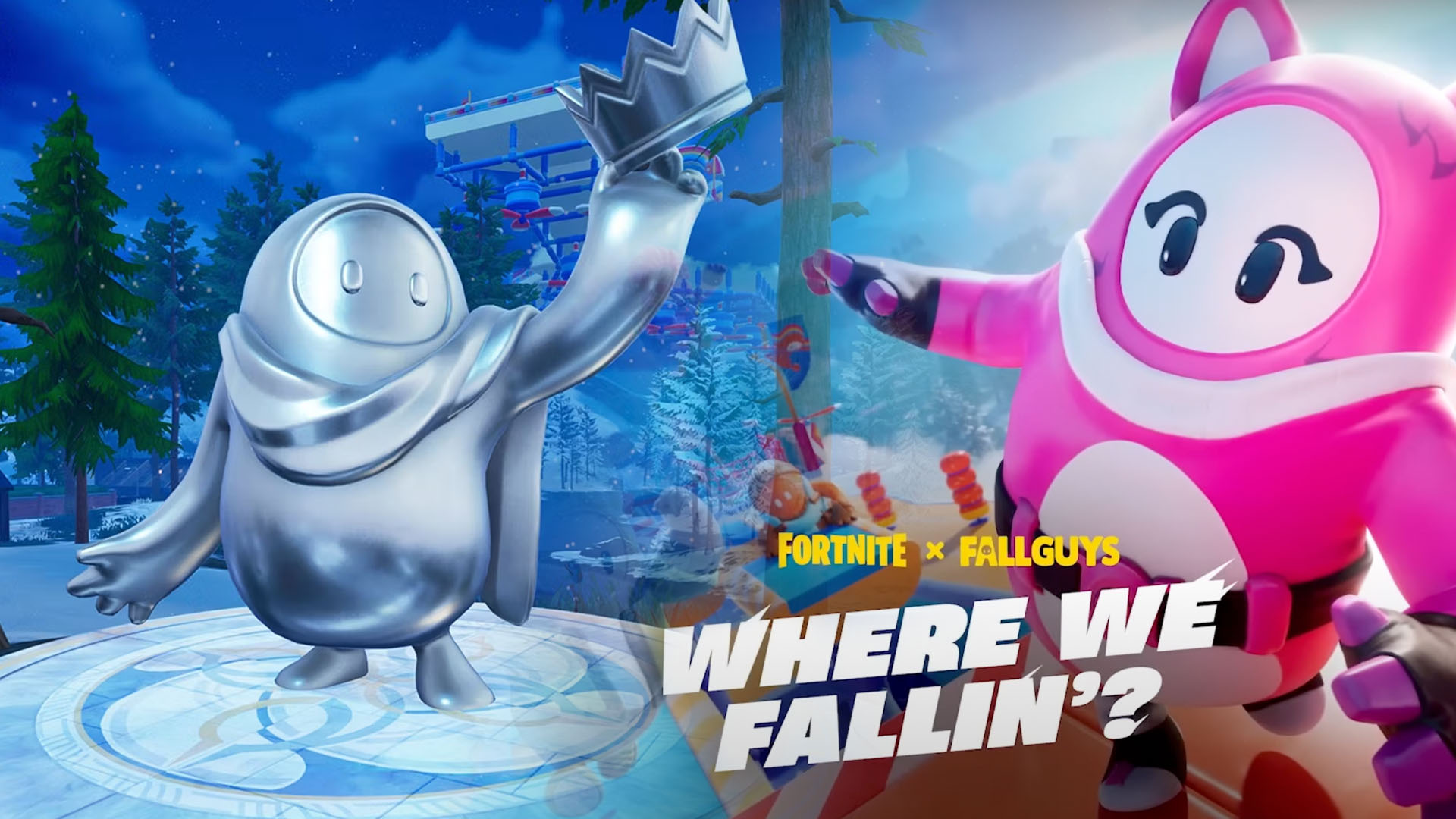 Fortnite's Fall Guys Collabは狙撃兵の楽園です