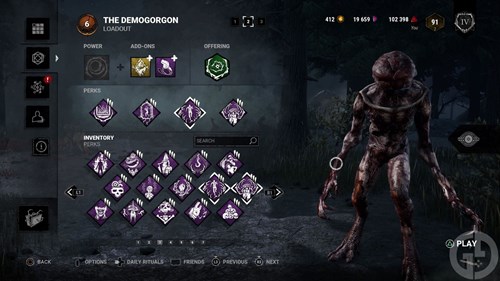 The Blocking Build, one of the best Perk builds to run on The Demogorgon in DbD