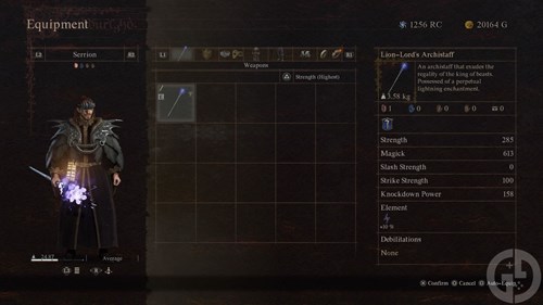 The Lion-Lord's Archistaff in Dragon's Dogma 2