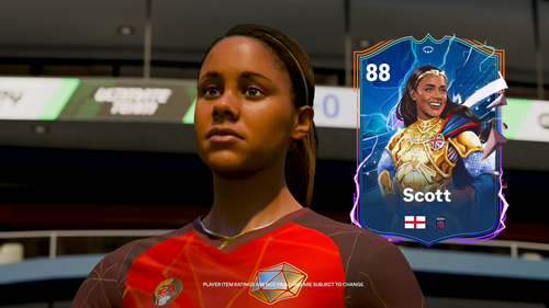 Alex Scott as she appears in FC 24 Ultimate Team as a hero