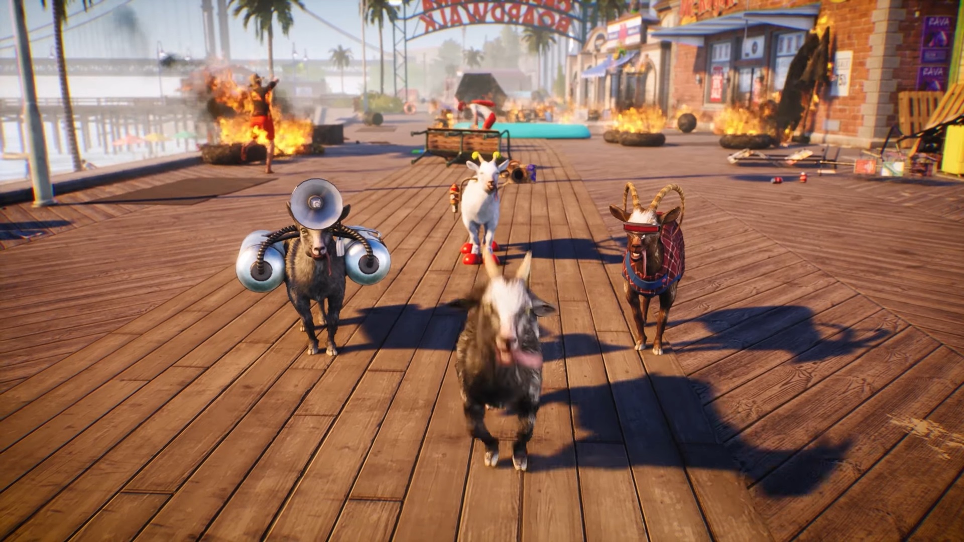 Goats in Goat Simulator