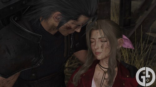 Image of Zack and Aerith in Final Fantasy 7 Rebirth