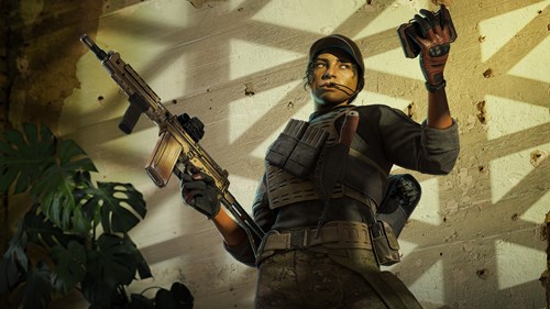 Rainbow Six Siege Brava Operator Key Art