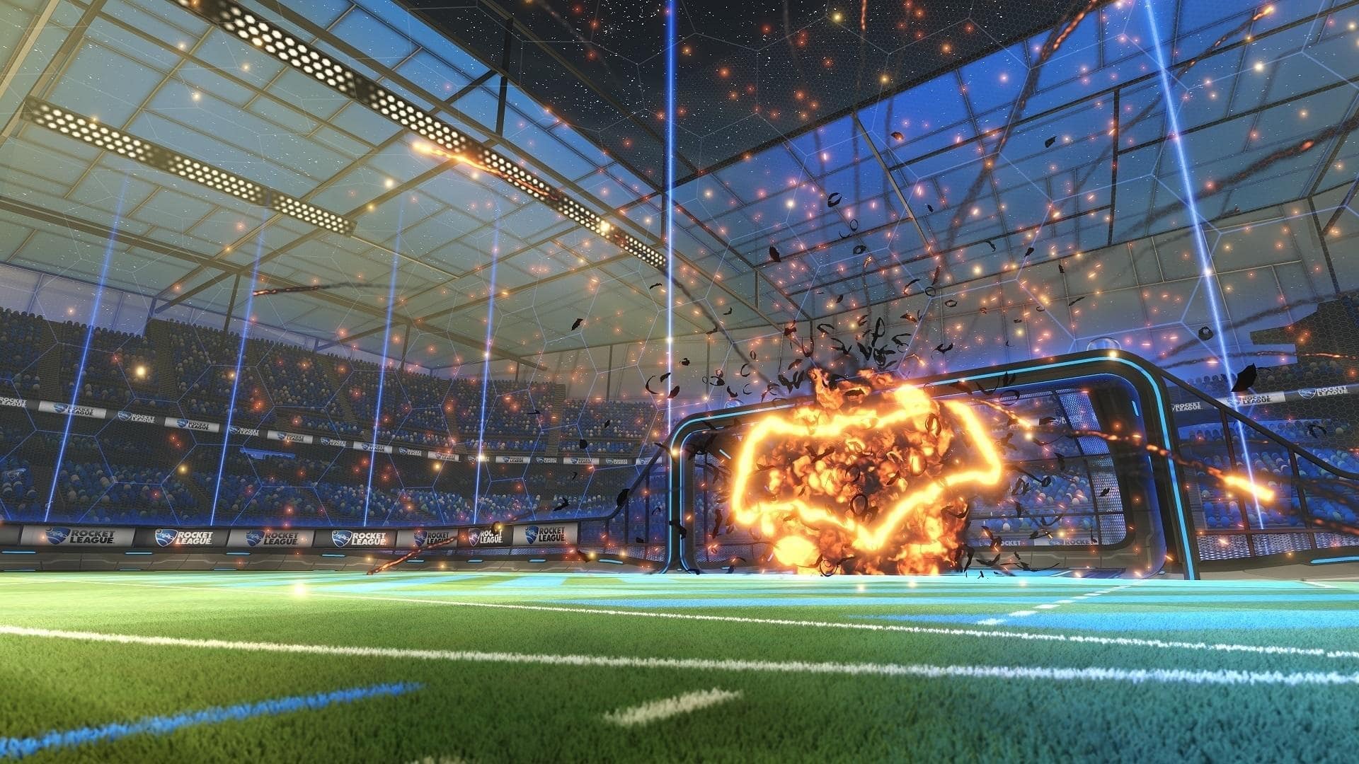 The Batman, one of the best Rocket League goal explosions