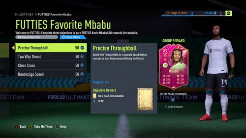 FIFA 22 FUTTIES SBCs And Objectives Mbabu