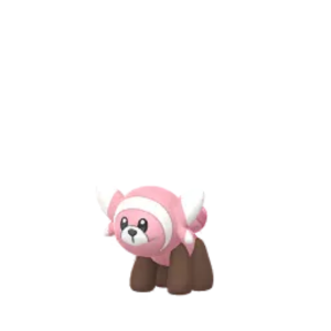 Stufful sprite in Pokemon Go