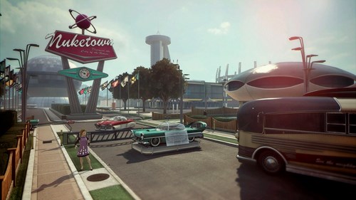 Black Ops 2 Nuketown 2025 map