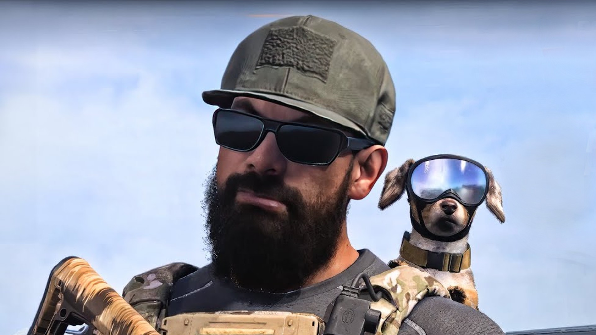 タラファンは信じられないほど「かわいい」子犬が戦争の猟犬のスキンバンドルを愛しています