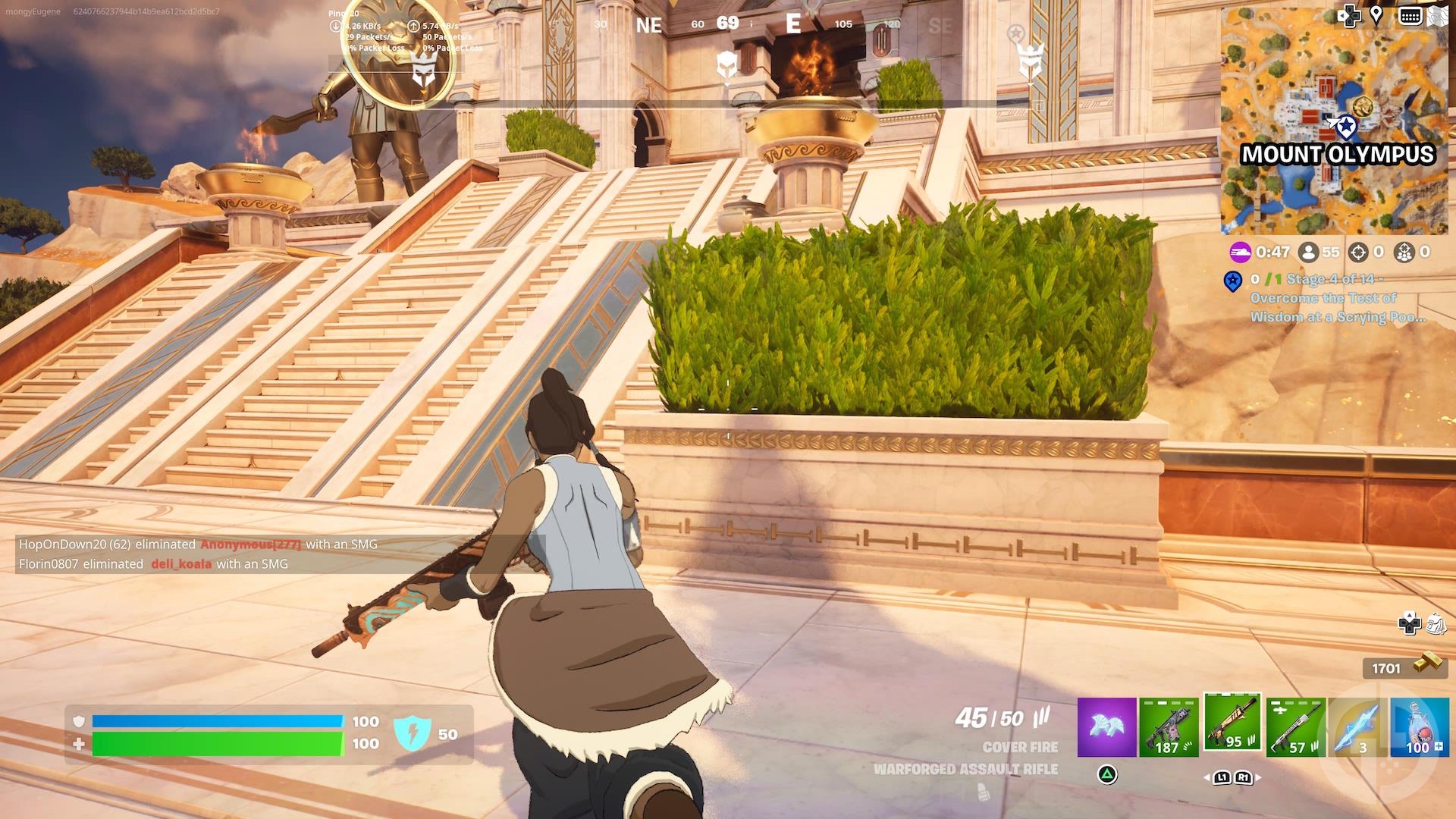 FortniteでKorra Skinを取得し、すべてのクエストを完了する方法