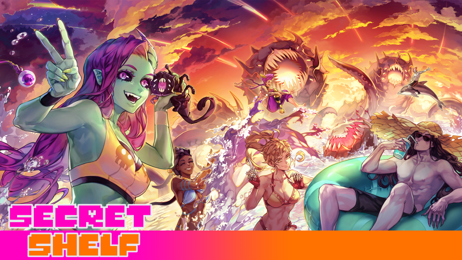 シークレットシェルフ：Doomsday Paradiseは唯一のデートファイティングD＆D RPGです