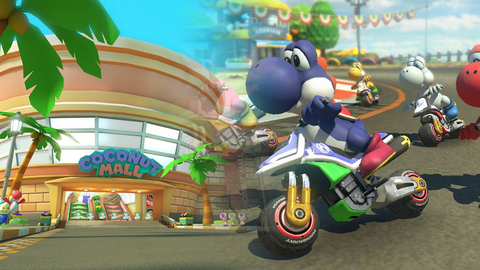 マリオカートのプレイヤーは新しいココナッツモールマップを嫌っています