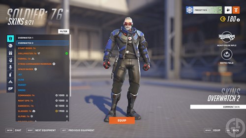 Soldier: 76 in Overwatch 2