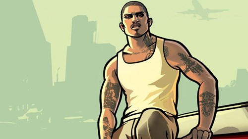 San Andreas Key Art CJ