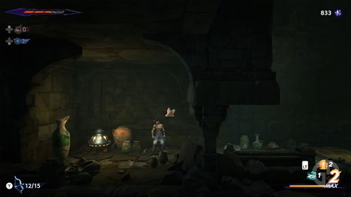 The Depths Sand Jar 1 location in Prince of Persia: The Lost Crown