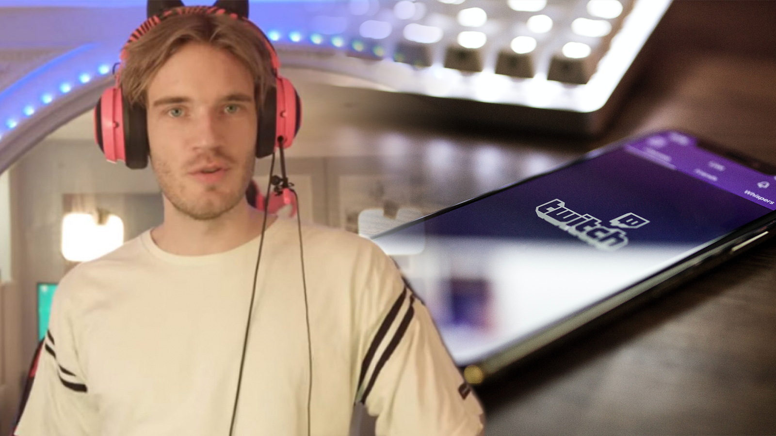 Pewdiepieは、ストリーミングさえせずにTwitchを禁止しました