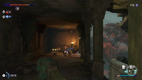 Hyrcanian Forest Sand Jar 2 location in Prince of Persia: The Lost Crown