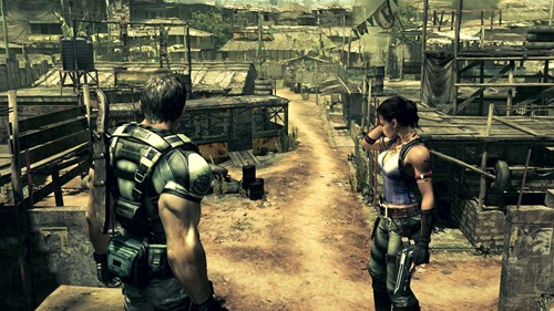 Resident Evil 5 Sheva and Chris