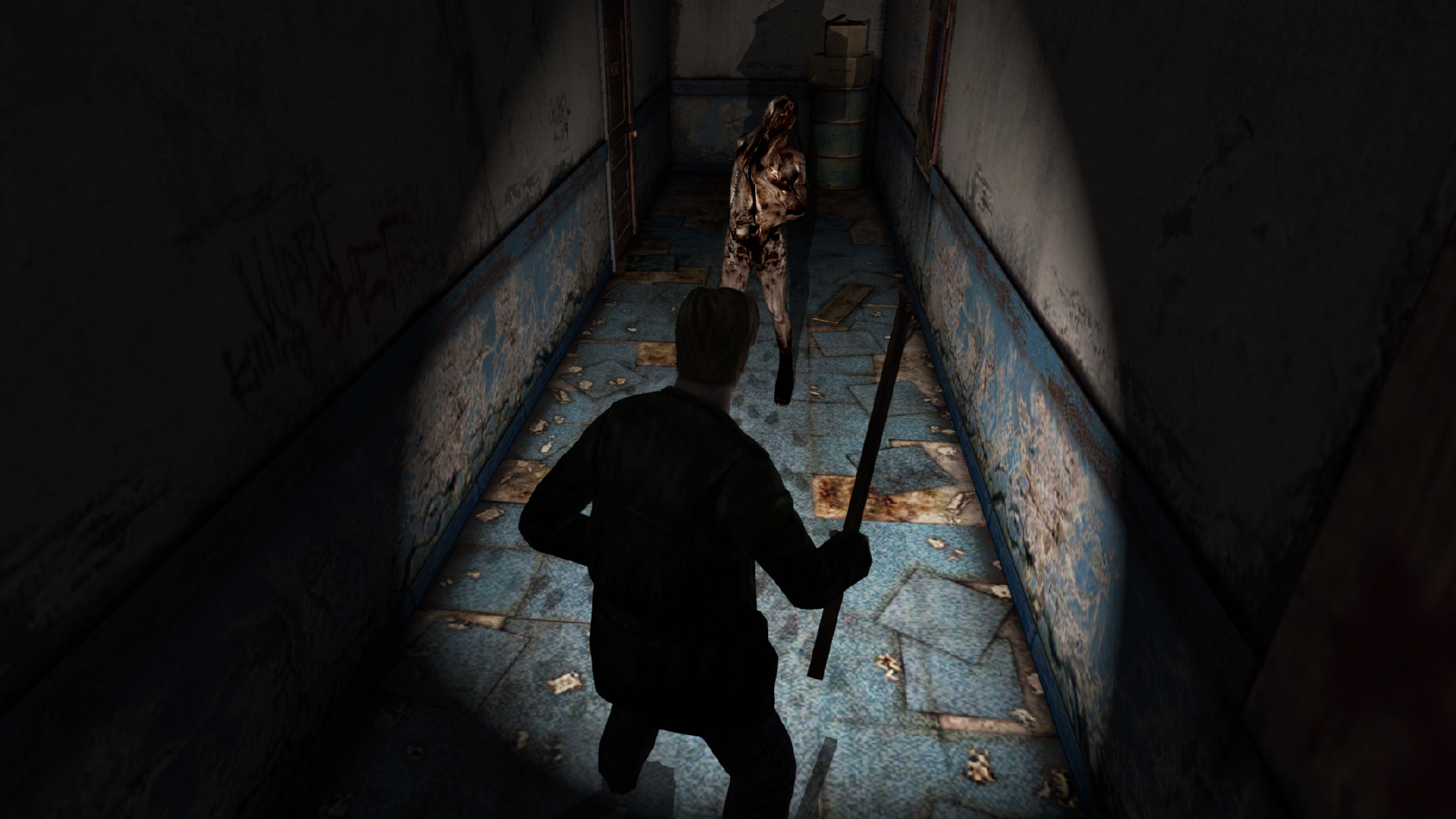 combat in Silent Hill 2