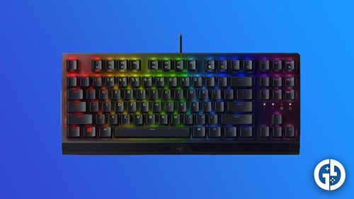 Image of the Razer BlackWidow V3 TKL, which is the best TKL Razer gaming keyboard in 2023